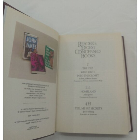 Reader’s Digest Condensed Books 1994 1st Ed Leather Bound Gilt Edges Like New - Picture 11 of 13